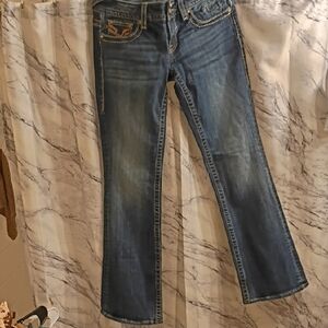 Vigoss Women's Boot Cut Jeans in Blue